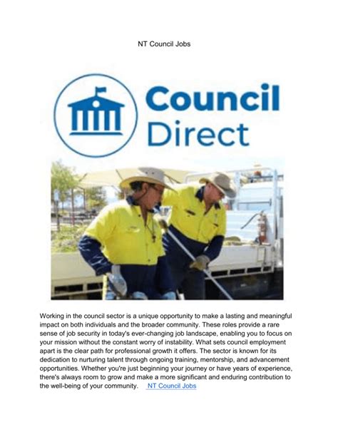 Council Jobs in All Darwin NT .